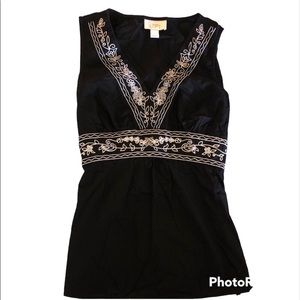 Ann Taylor Loft embroidered tank